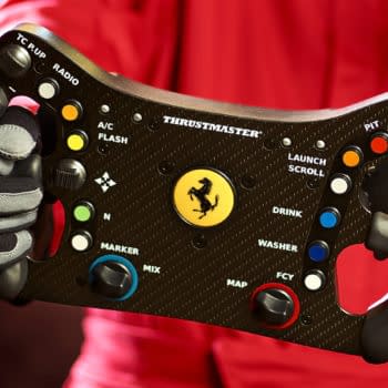 Thrustmaster Reveals Ferrari 488 GT3 Wheel Add-On