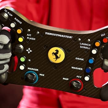 Thrustmaster Reveals Ferrari 488 GT3 Wheel Add-On