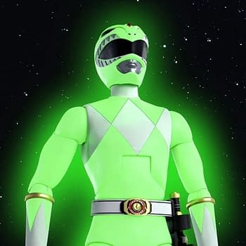 Power Rangers Green Ranger Glows with Super7s New Ultimates Figure
