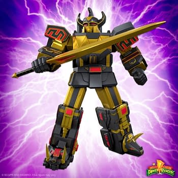 Super7 Goes Black and Gold with New Power Rangers Megazord Figure 