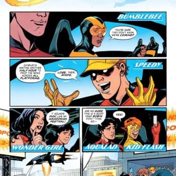 Interior preview page from World's Finest: Teen Titans #3