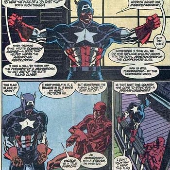 Captain America Makes A Speech