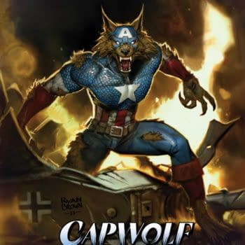 Cover image for CAPWOLF AND THE HOWLING COMMANDOS #1 RYAN BROWN COVER