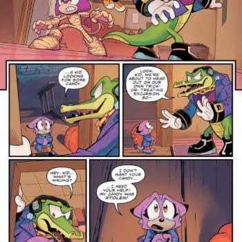 Interior preview page from SONIC THE HEDGEHOG HALLOWEEN SPECIAL JACK LAWRENCE COVER