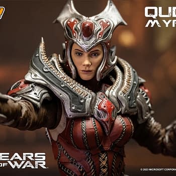 Gears of War Queen Myrrah Leads the Locust with Storm Collectibles
