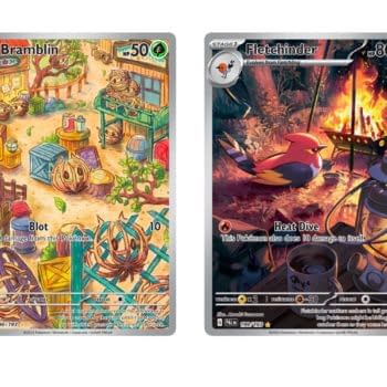 Cards of Pokémon TCG: Paldea Evolved Part 39: Bramblin & Fletchinder