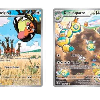 Cards of Pokémon TCG: Paldea Evolved Part 54: Farigiraf & Dudunsparce