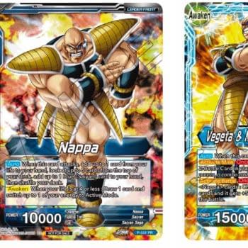 Dragon Ball Super Reveals Perfect Combination Cards: Nappa Promo