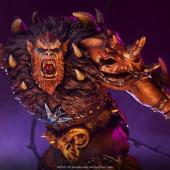 Bow Before Tweeterhead’s Masters of the Universe Beast Man Statue 
