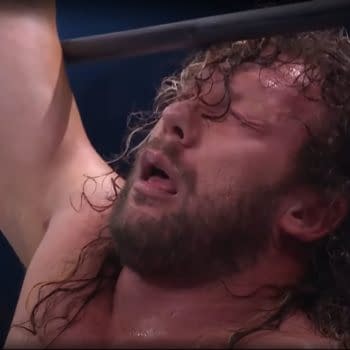 Kenny Omega is assaulted by Powerhouse Hobbs and the Don Callis Family on AEW Dynamite