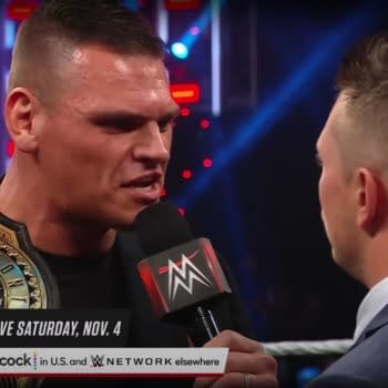 Gunther and The Miz get face-to-face on WWE Raw