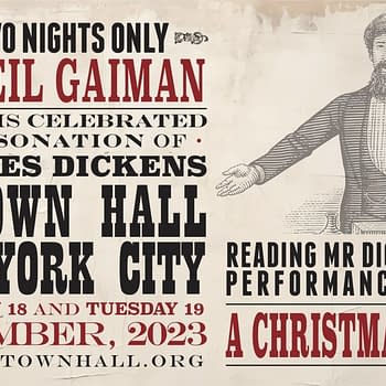 Neil Gaiman Bringing Dickens A Christmas Carol to NYC Town Hall