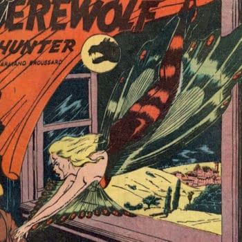 The Werewolf Hunter by Lily Renée in Rangers Comics.