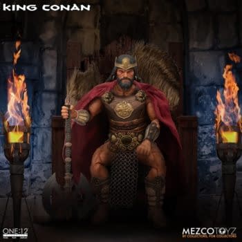 King Conan Claims His Throne with New Mezco Toyz One:12 Figure 