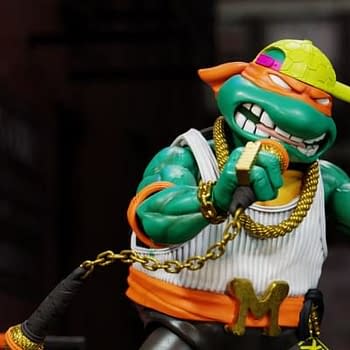 Rapper Mikey Drops the Beat with New TMNT Ultimates Super7 Figure