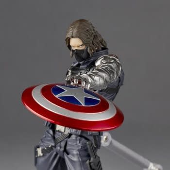 The Winter Soldier Gets New Marvel Comics Revoltech from Kaiyodo