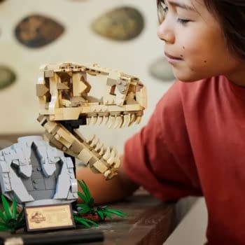 LEGO Goes Prehistoric with New Jurassic World T-Rex Skull Set 