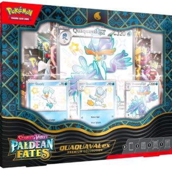 Pokémon TCG Paldean Fates Product Reveal: Quaquaval ex Collection