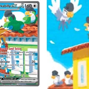 Cards of Pokémon TCG: Paldea Evolved Pt 65: Squawkabilly Illustration