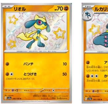 Pokémon TCG Japan’s Shiny Treasure ex: Shiny Riolu & Lucario