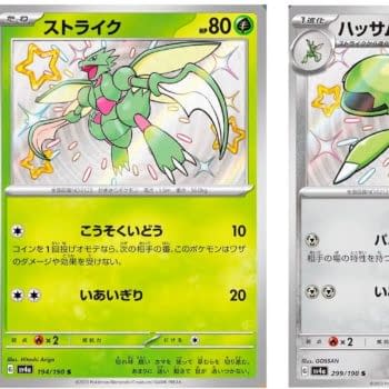 Pokémon TCG Japan’s Shiny Treasure ex: Shiny Scyther & Scizor