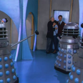 Doctor Who: The Daleks in Colour Stills Reveal Really Blue Floors!