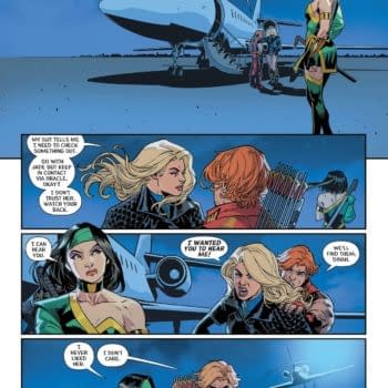 Interior preview page from Green Arrow #6