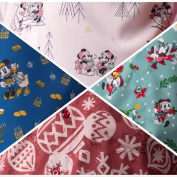 Deck the Halls with RSVLTS NEW Disney Holiday Button-Down Collection 