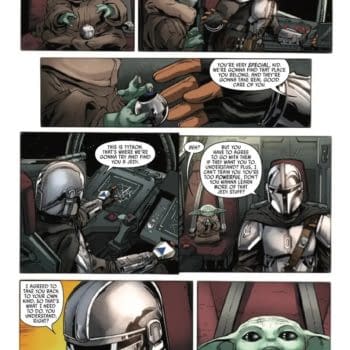 Interior preview page from STAR WARS: THE MANDALORIAN SEASON 2 #6 TAURIN CLARKE COVER