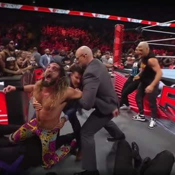 Seth Rollins, Cody Rhodes, Jey Uso, and Sami Zayn get set for Wargames against Judgement Day at Survivor Series on WWE Raw