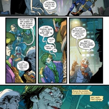 Interior preview page from Joker: The Man Who Stopped Laughing #12