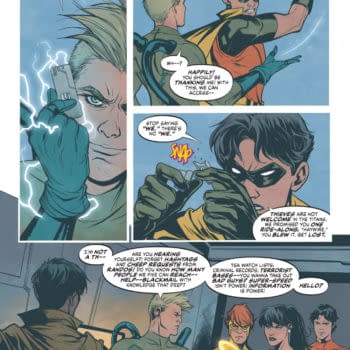 Interior preview page from World's Finest: Teen Titans #5
