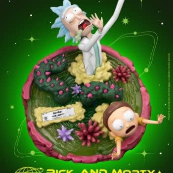 Beast Kingdom Debuts Limited Edition Rick & Morty Master Craft Statue 