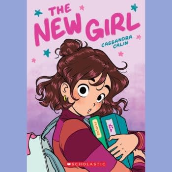Cassandra Calin's Graphic Novel The New Girl, From Scholastic in 2024