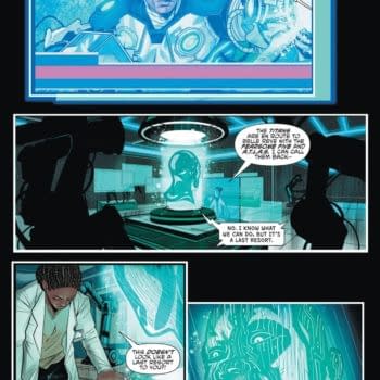 Interior preview page from Cyborg #6