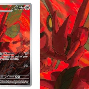 Cards of Pokémon TCG: Obsidian Flames Part 30: Scizor Illustration