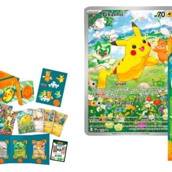 New Pikachu & Sprigation Promos Feature in 2024 Pokémon TCG Tins