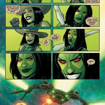 Interior preview page from GUARDIANS OF THE GALAXY #9 EMILIO LAISO COVER