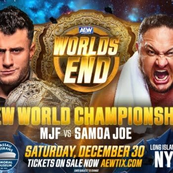 AEW World's End Graphic