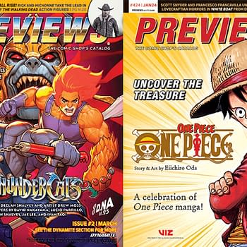 One Piece &#038 ThunderCats On The Cover of Next Weeks Previews Catalog