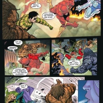 Interior preview page from Justice League vs. Godzilla vs. Kong #3