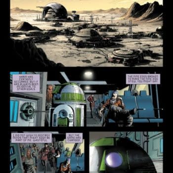 Interior preview page from STAR WARS: DARK DROIDS #5 LEINIL YU COVER