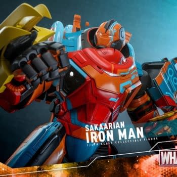 Hot Toys Reveals Marvel Studios What If…? Sakaarian Iron Man Figure 