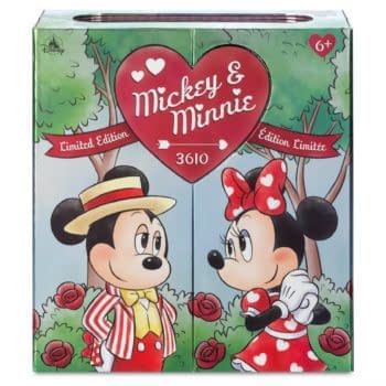Disney Unveils Limited Edition Mickey Mouse Valentine's Day Doll Set 