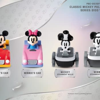 Classic Disney Mickey Mouse Pull Back Cars Revealed by Beast Kingdom 