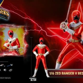 Power Rangers Zeo Red Ranger 1/6 Figure Coming Soon from threezero