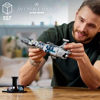 Star Wars: Revenge of the Sith Invisible Hand Starship Lands at LEGO 