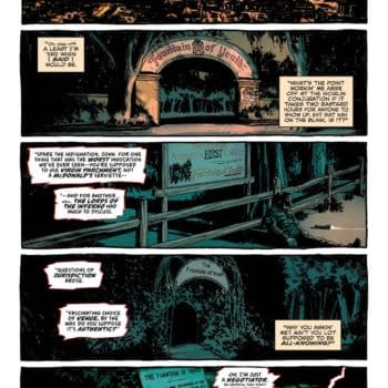 Interior preview page from John Constantine: Hellblazer - Dead in America #1