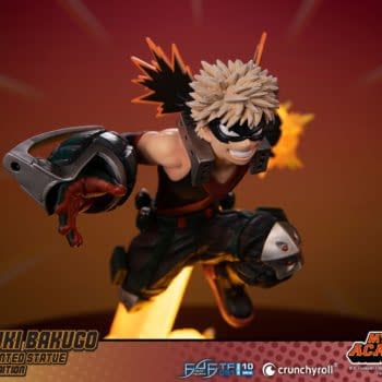 First 4 Figures Gets Explosive with New My Hero Academia Bakugo Statue 