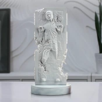 Sideshow Debuts Star Wars Crystallized Han Solo in Carbonite Relic